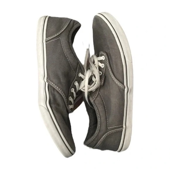 Vans Womans Canvas Sneakers Sz 9 - Picture 4 of 9